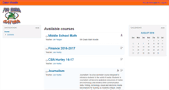 Desktop Screenshot of moodle.trgators.org